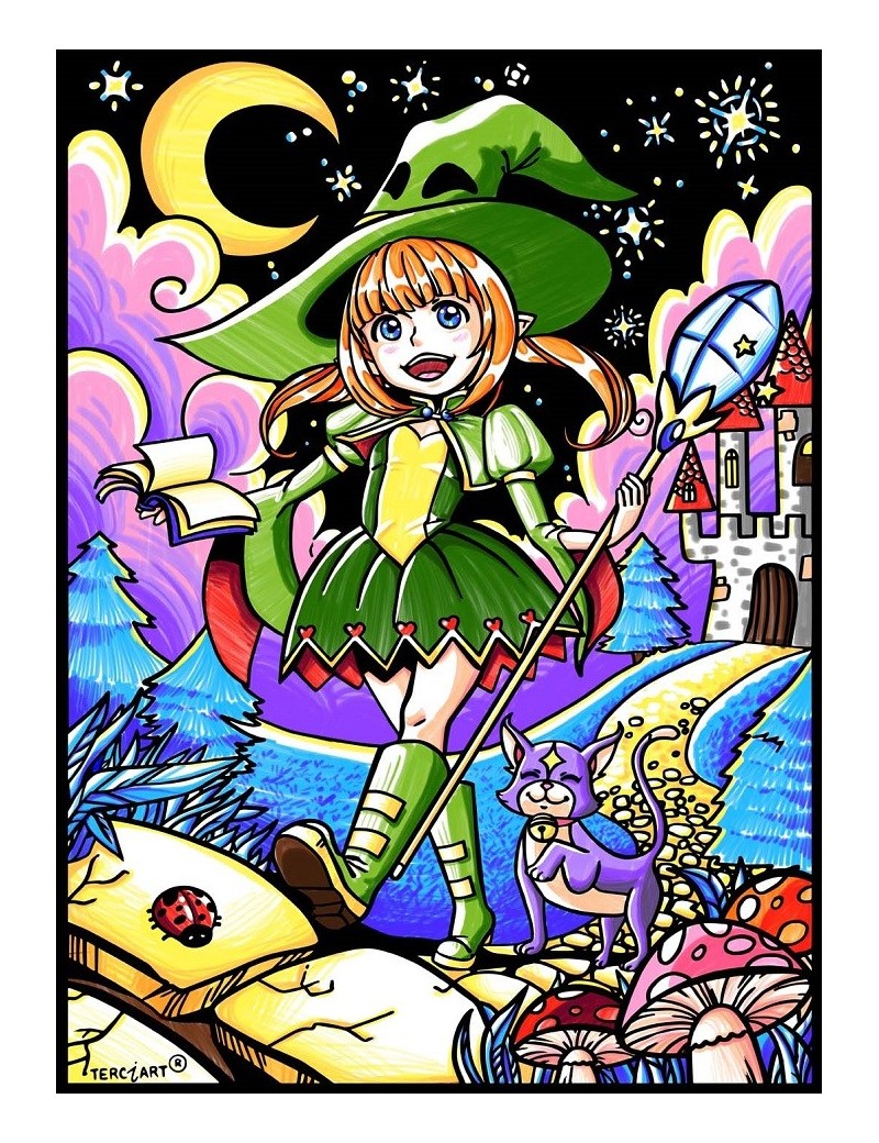 COLORIAGE MANGA