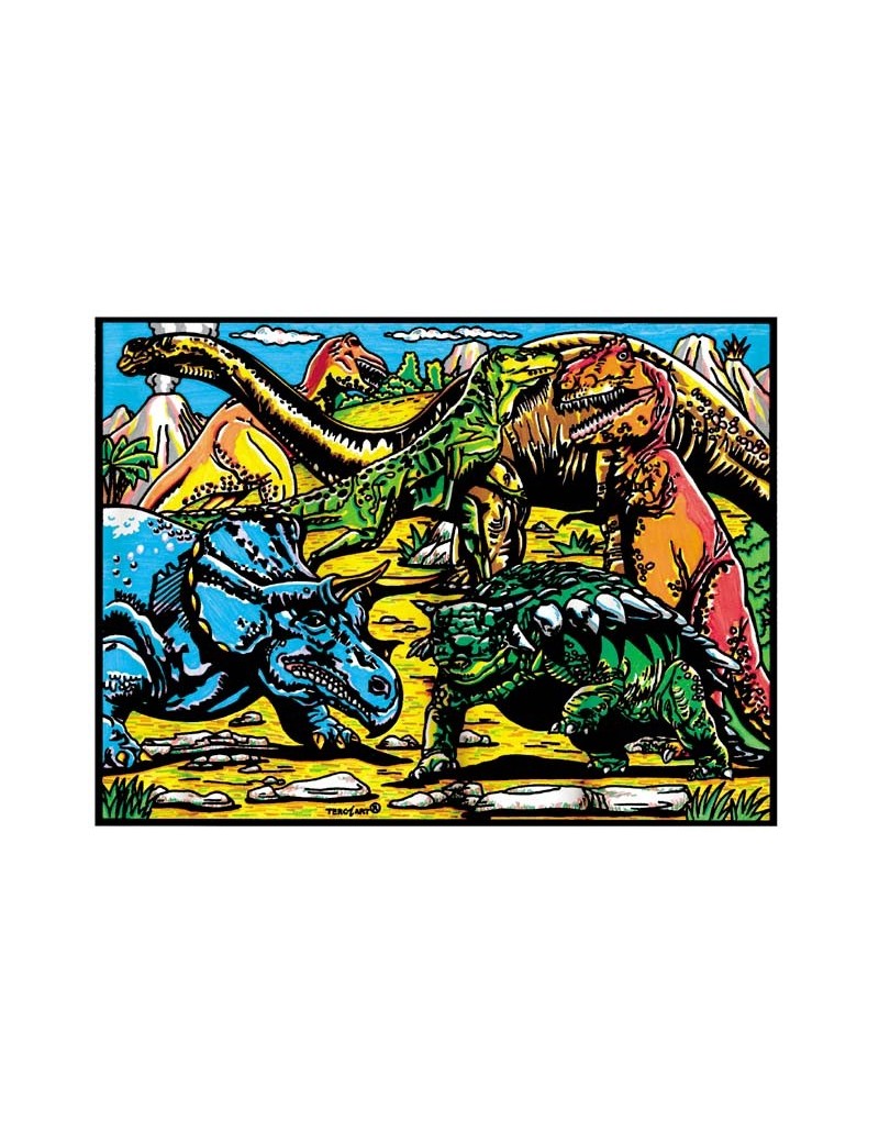  coloriage dinosaure 4