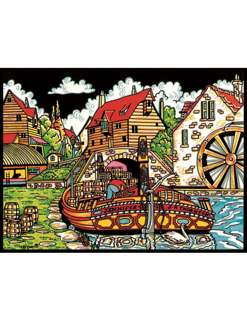  coloriage La Peniche